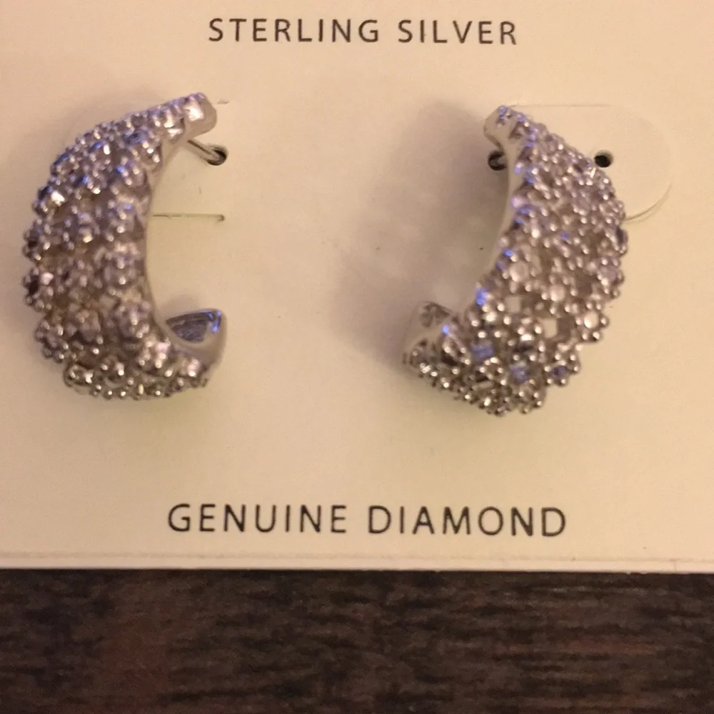 NEW Sterling Silver Earrings